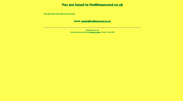 fredthesecond.co.uk