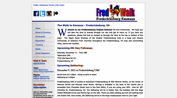 fredwalk.org