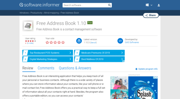 free-address-book.software.informer.com