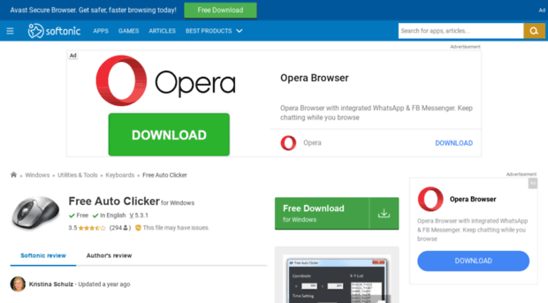 free-auto-clicker.en.softonic.com