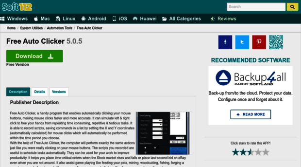 free-auto-clicker.soft112.com
