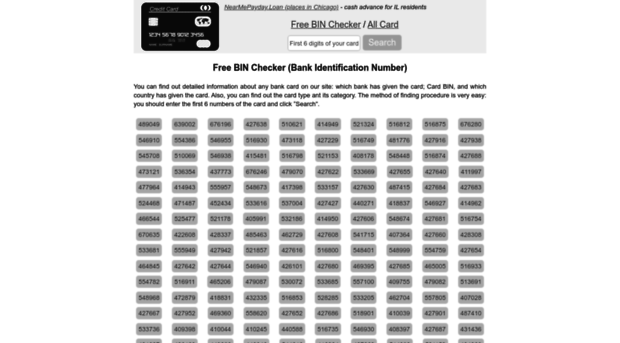 free-bin-checker.com