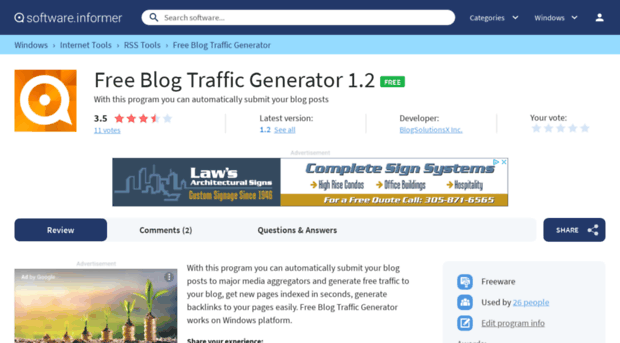 free-blog-traffic-generator.software.informer.com