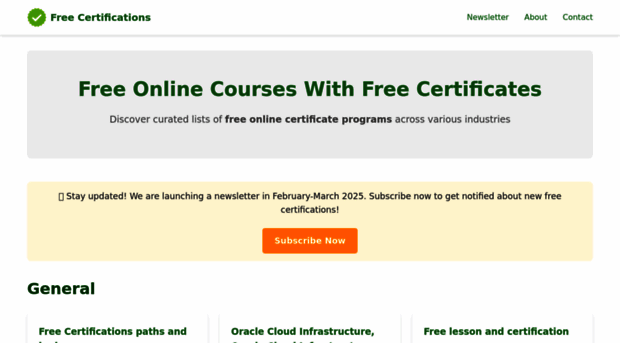 free-certifications.com