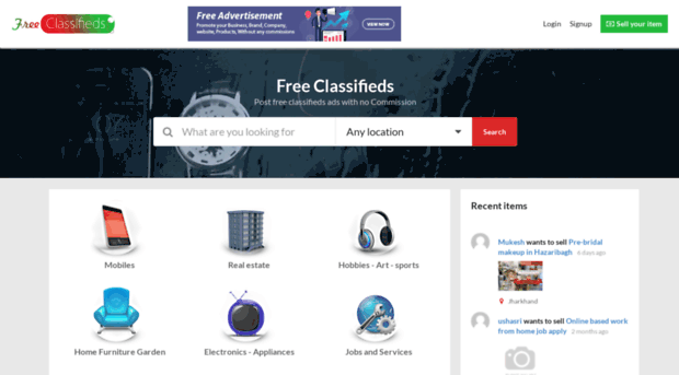free-classifieds.in