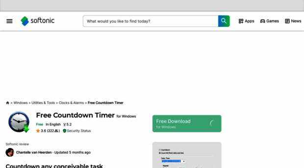 free-countdown-timer.en.softonic.com - Free Countdown Timer - Downloa ...