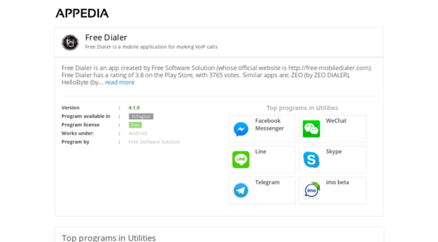 free-dialer.appedia.net