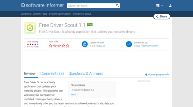 free-driver-scout.software.informer.com