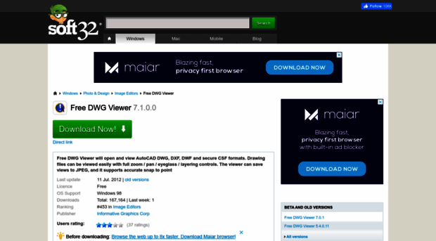 free-dwg-viewer.soft32.com
