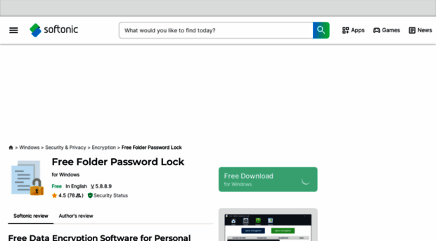 free-folder-password-lock.en.softonic.com