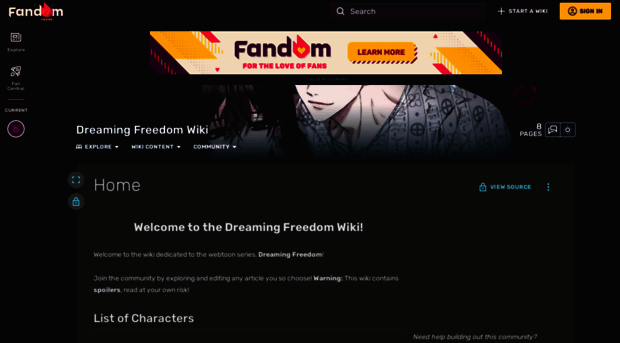 free-in-dreams.fandom.com