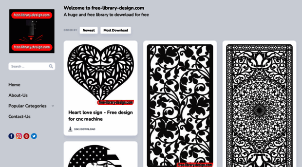 free-library-design.com