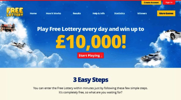 free lotto play lottery online