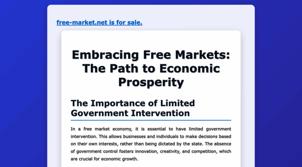 free-market.net