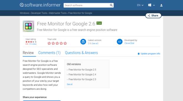 free-monitor-for-google.software.informer.com