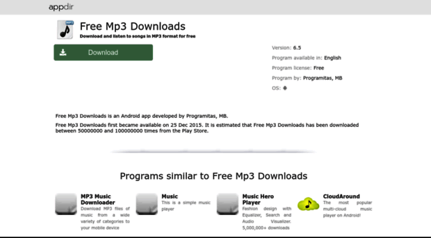 free-mp3-downloads.appdir.co