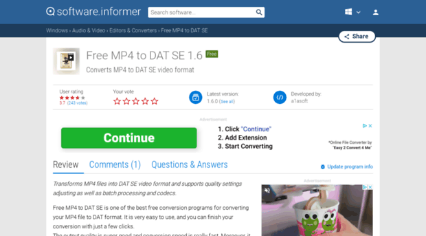 free-mp4-to-dat-se.software.informer.com