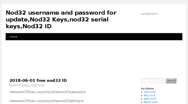 free-nod32.com