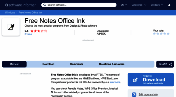 free-notes-office-ink1.software.informer.com