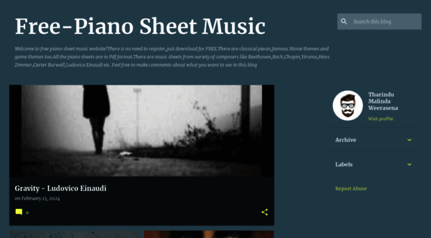 free-pianosheetmusic.blogspot.co.nz