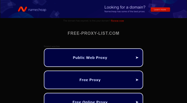 free-proxy-list.com