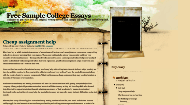 free-sample-college-essays.blogspot.com