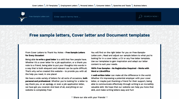 free-sample-letter.com