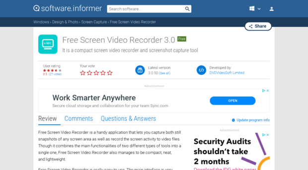 free-screen-video-recorder.software.informer.com