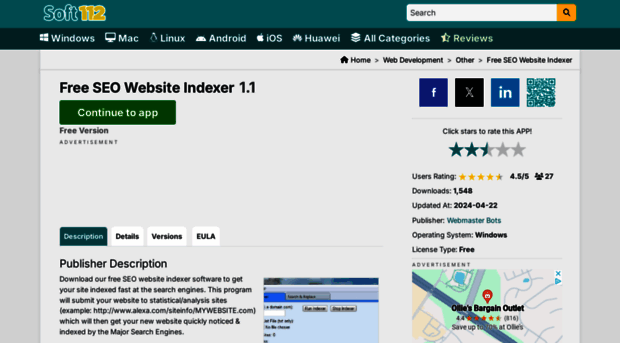 free-seo-website-indexer.soft112.com