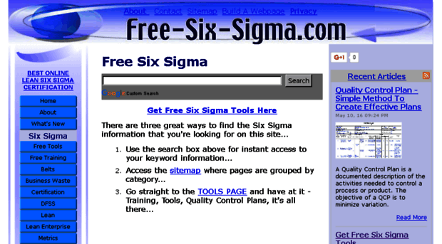 free-six-sigma.com