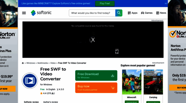 free-swf-to-video-converter-software.en.softonic.com