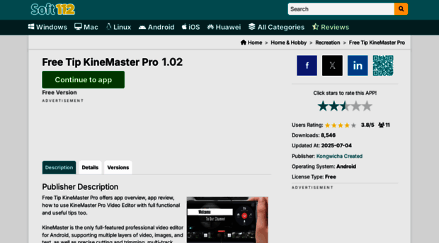 free-tip-kinemaster-pro.soft112.com - Free Tip KineMaster Pro 1.02 F ...