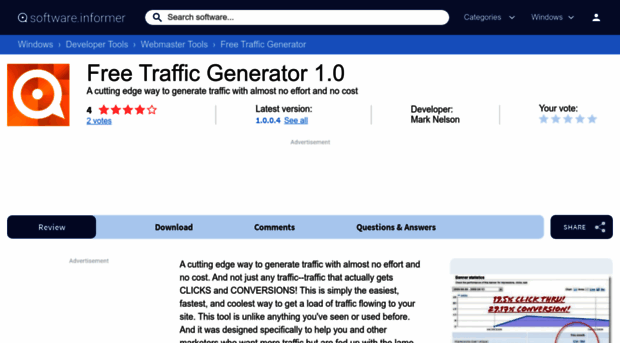 free-traffic-generator.software.informer.com