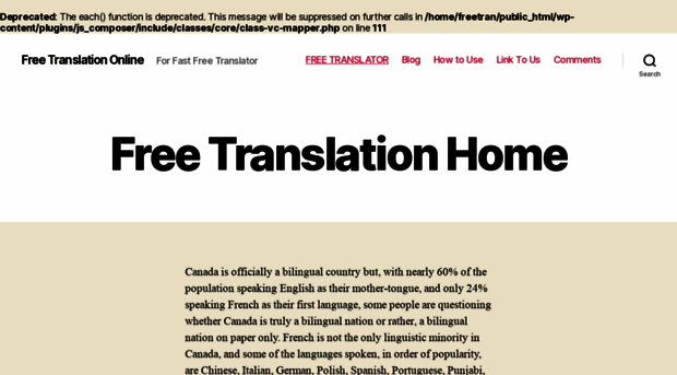 free-translations.ca