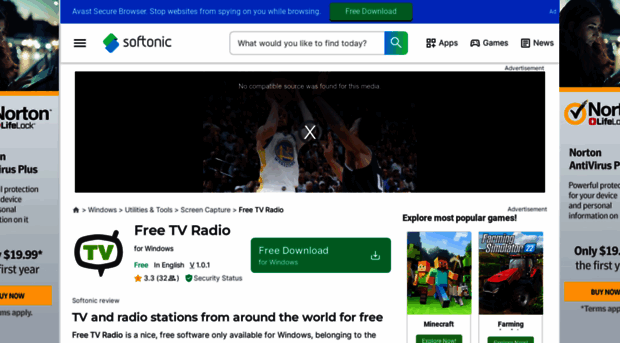 free-tv-radio.en.softonic.com