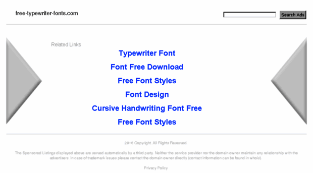 free-typewriter-fonts.com