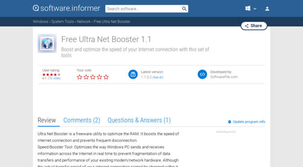 free-ultra-net-booster.software.informer.com