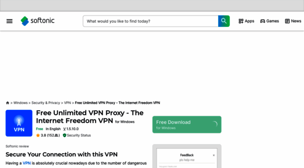 free-unlimited-vpn-proxy-the-internet-freedom-vpn.en.softonic.com