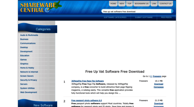 free-up-vat-software-free-download.sharewarecentral.com