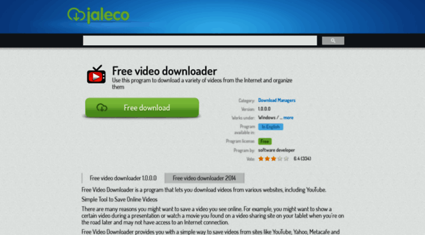 free-video-downloader-software.jaleco.com