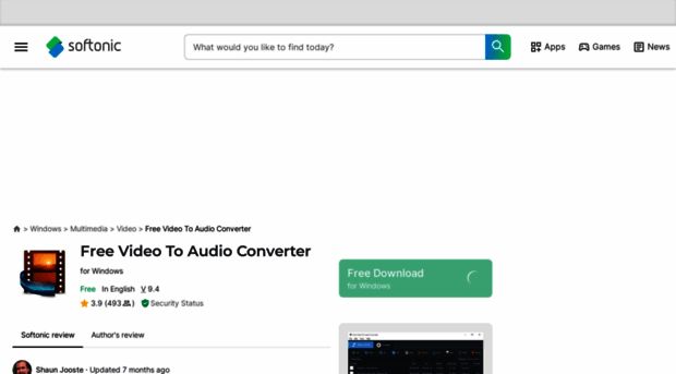 free-video-to-audio-converter-software.en.softonic.com