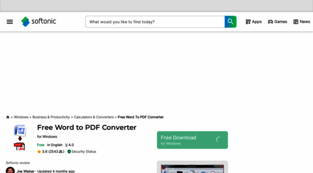 free-word-to-pdf-converter.en.softonic.com