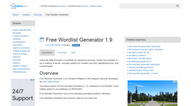 free-wordlist-generator.updatestar.com