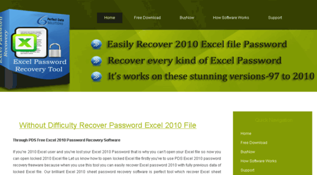 free.excel2010passwordrecovery.com