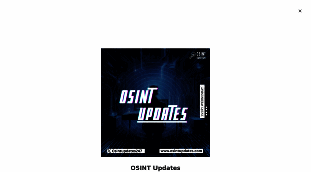 free.osintupdates.com