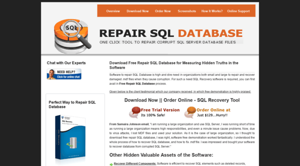 free.repairsqldatabase.org