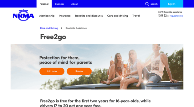 free2go.mynrma.com.au