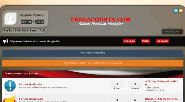 freeacounts.com