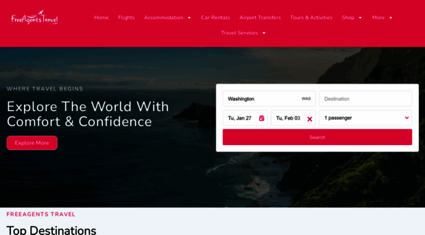 freeagentstravel.com