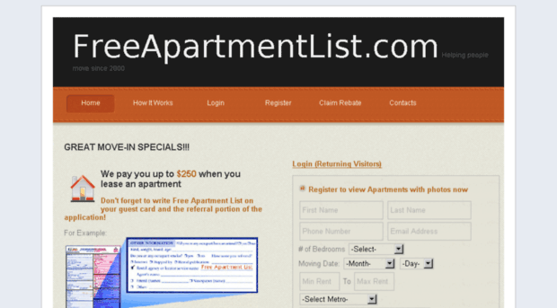 freeapartmentlist.com